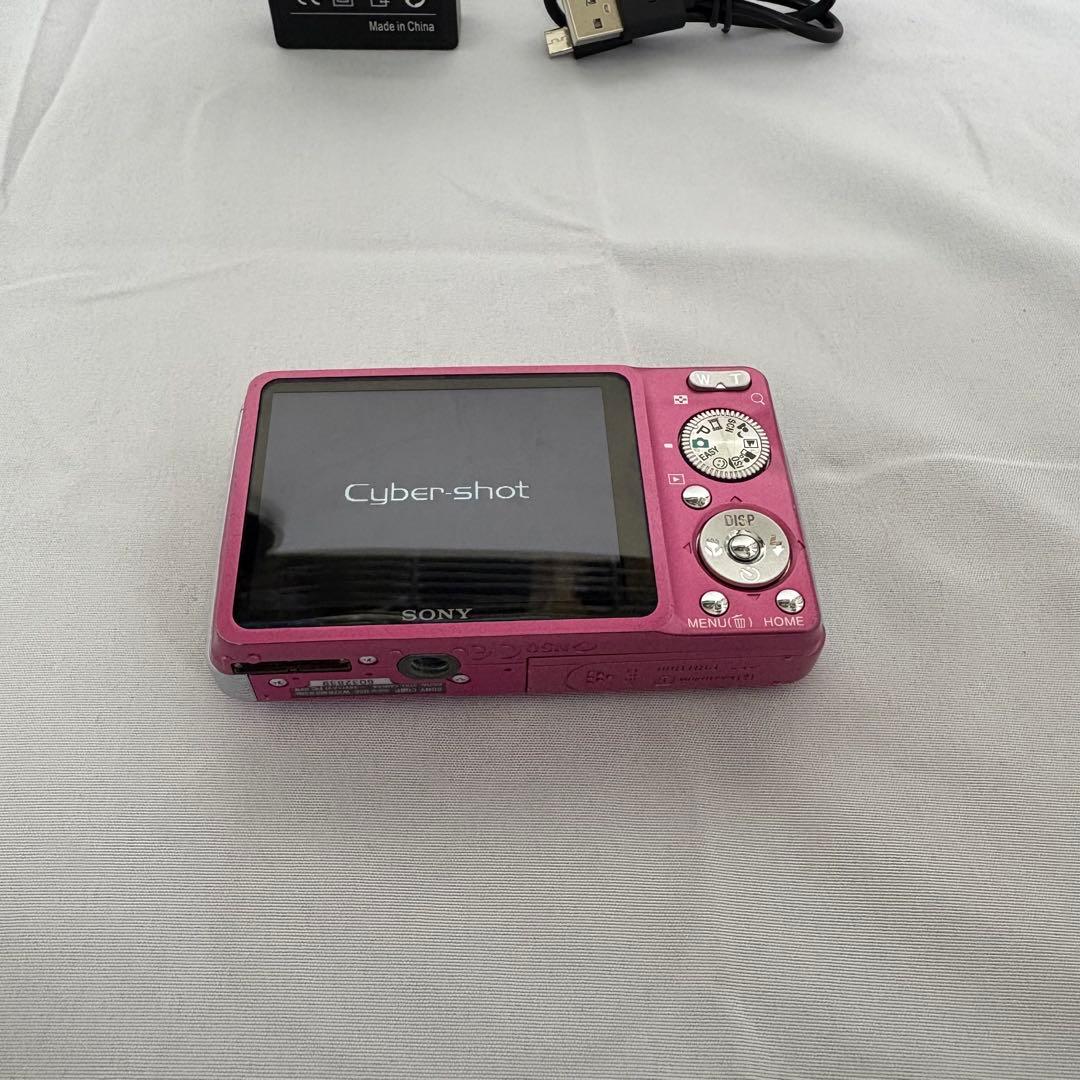 動作品 SONY Cyber-shot DSC-W220 ピンク デジタルカメラ