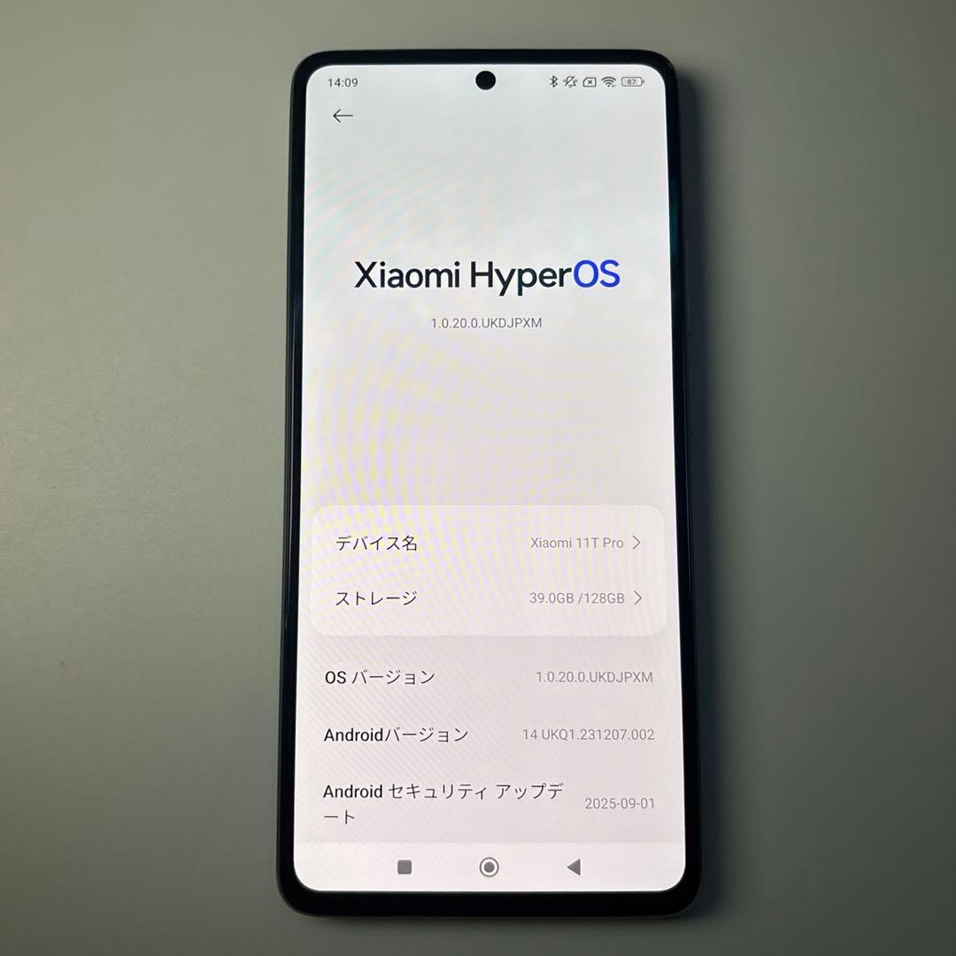 Xiaomi 11T Pro 128GB ムーンライトホワイト SIMフリー