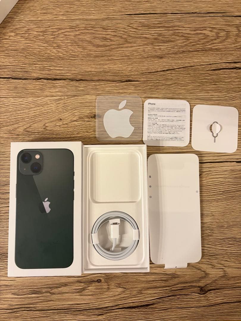 【のさゆう】Apple iPhone 13 グリーン 本体