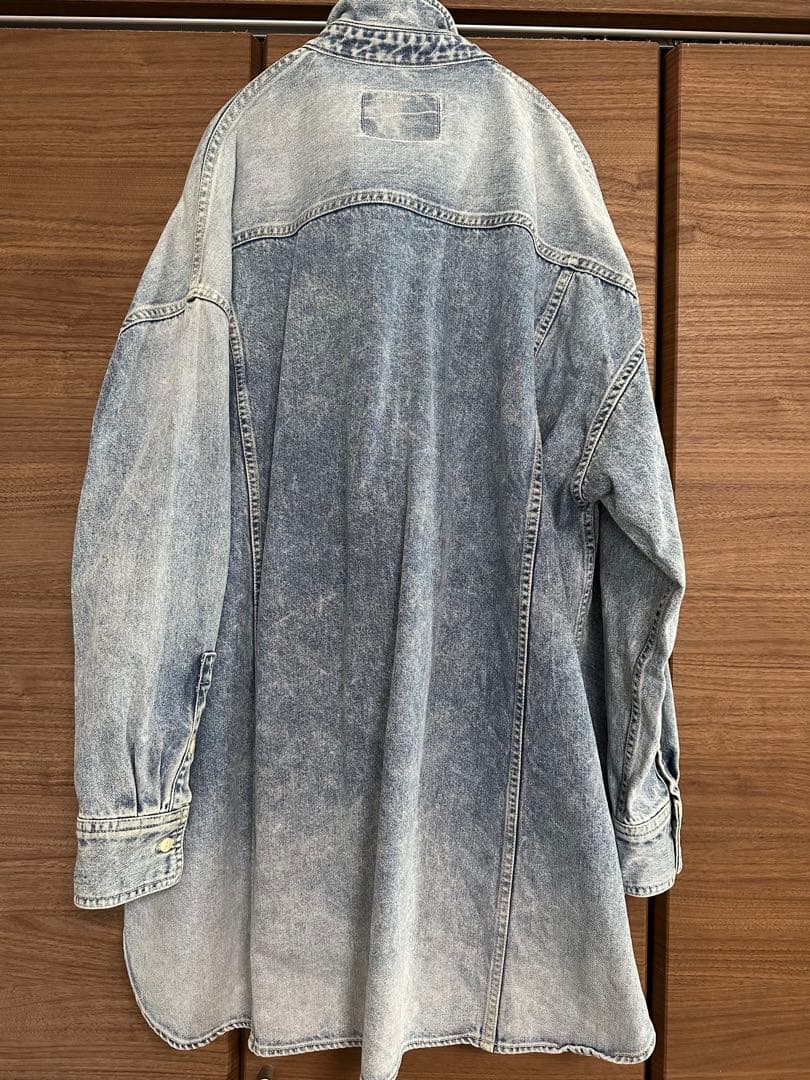 ウィムガゼット　11ozケミカルデニムシャツ