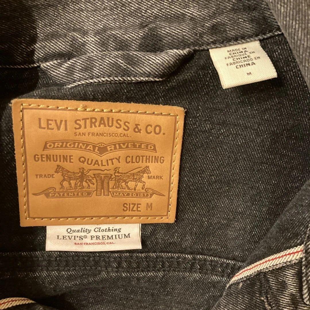 LEVI'S EDIFICE 30th 別注 デニムジャケット黒