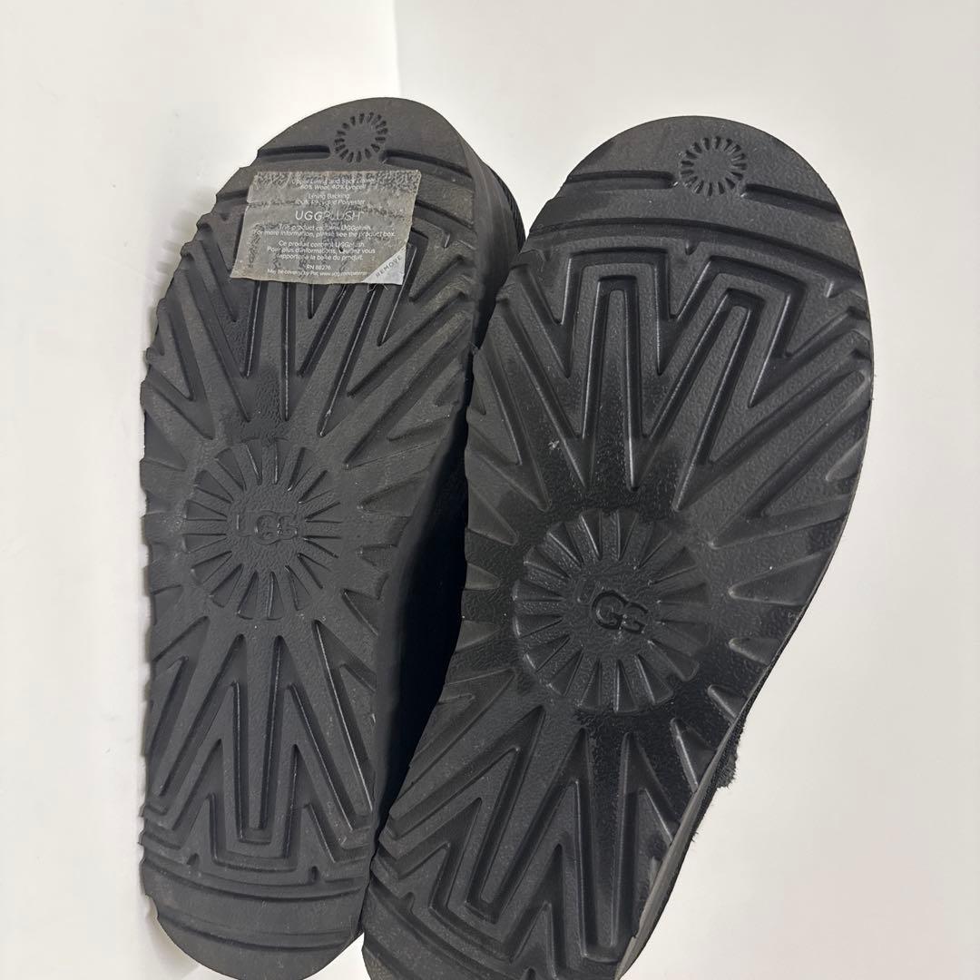 UGG クラシックウルトラミニ　プラットフォーム 黒 US6 JP23.0