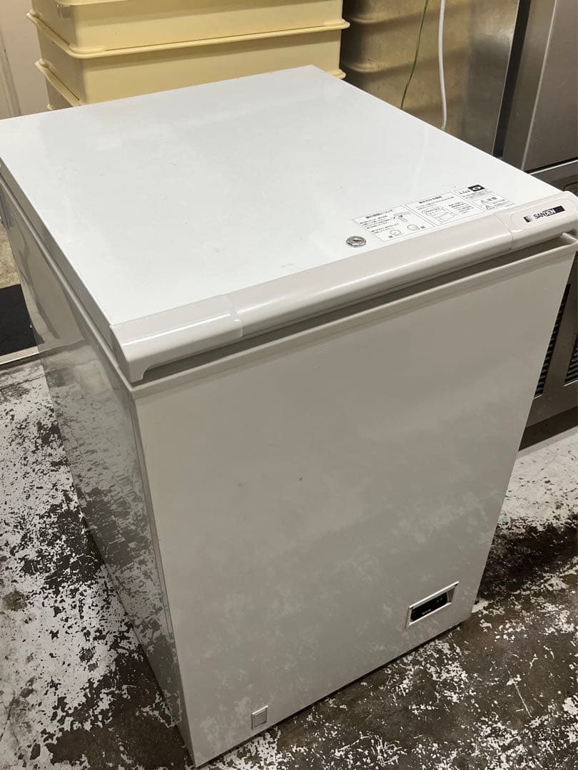 サンデン 業務用冷凍庫 SH-170XD 164L ホワイト