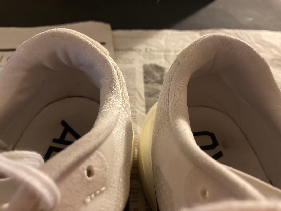 チ*グ様 ADIZERO evo sl ホワイト/ブラック 27.5cm