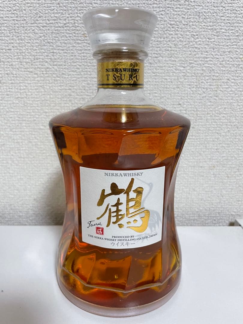 値段交渉可　 ニッカウイスキー 鶴　新品未開封　カートン付き