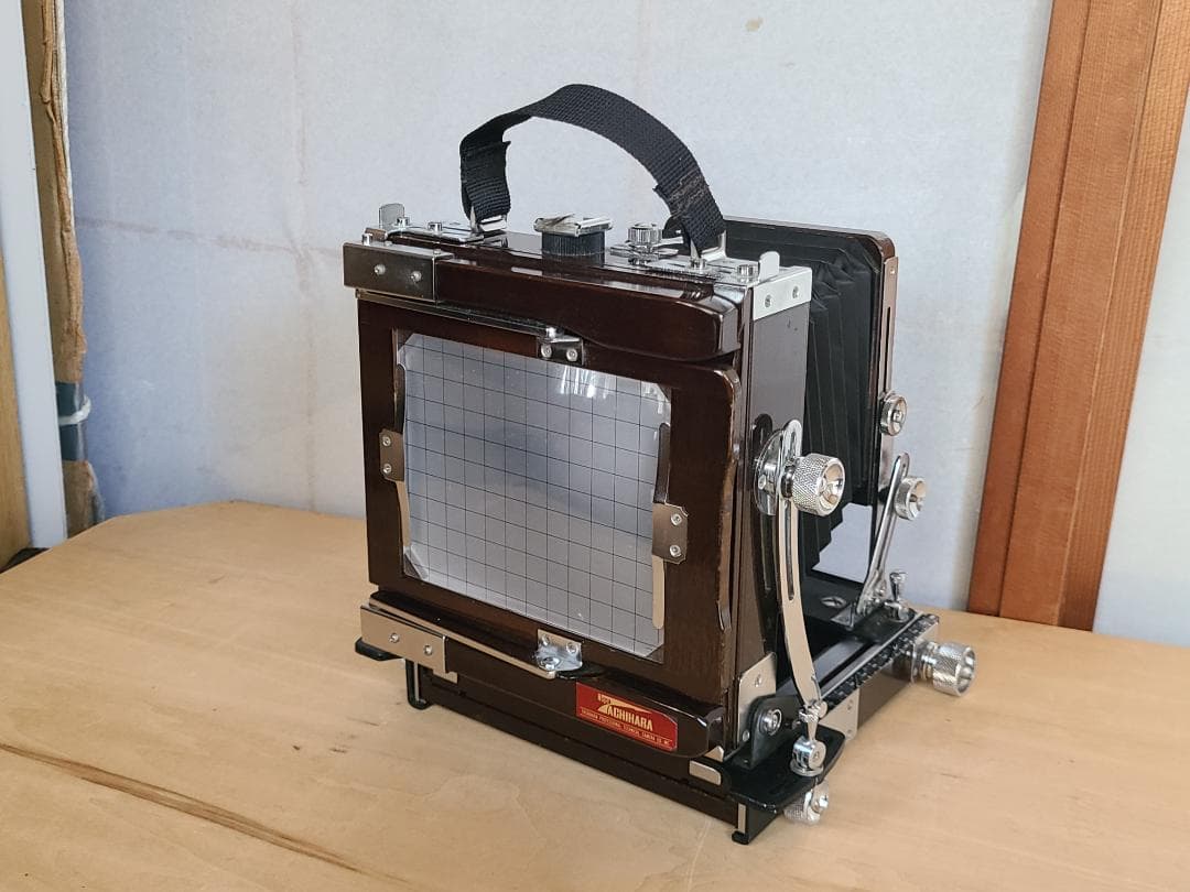 タチハラフィルスタンド4×5　シノゴ　立原　焦茶＋シルバー梨地