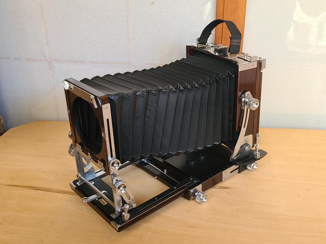 タチハラフィルスタンド4×5　シノゴ　立原　焦茶＋シルバー梨地