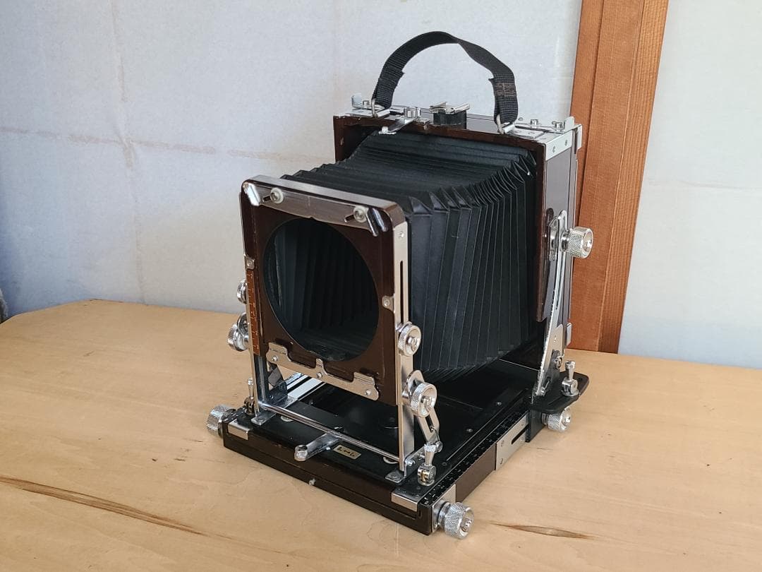 タチハラフィルスタンド4×5　シノゴ　立原　焦茶＋シルバー梨地