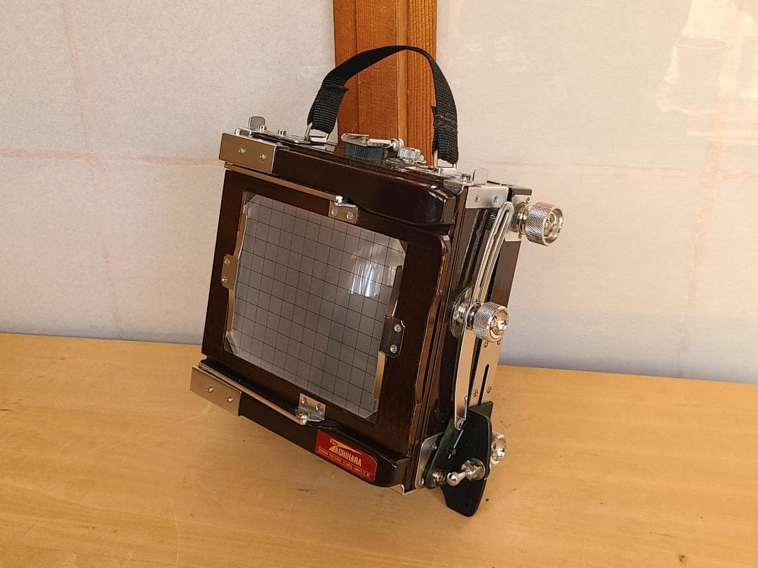 タチハラフィルスタンド4×5　シノゴ　立原　焦茶＋シルバー梨地