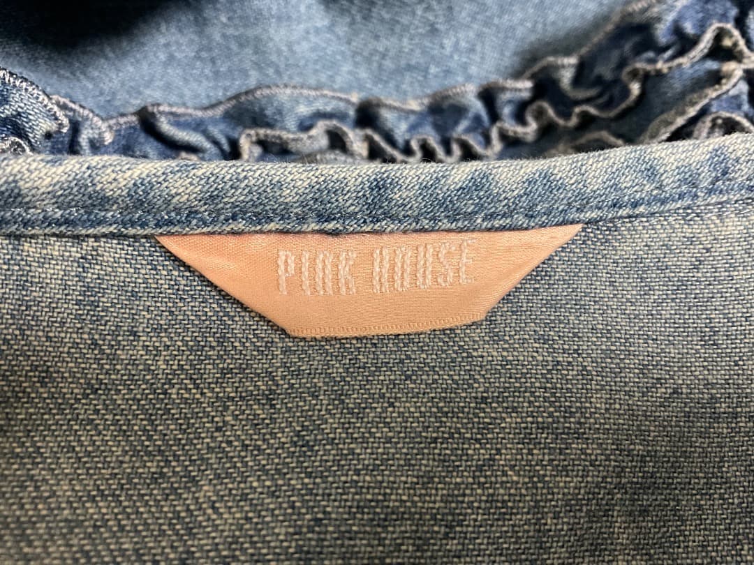 ピンクハウス　デニムワンピースコート