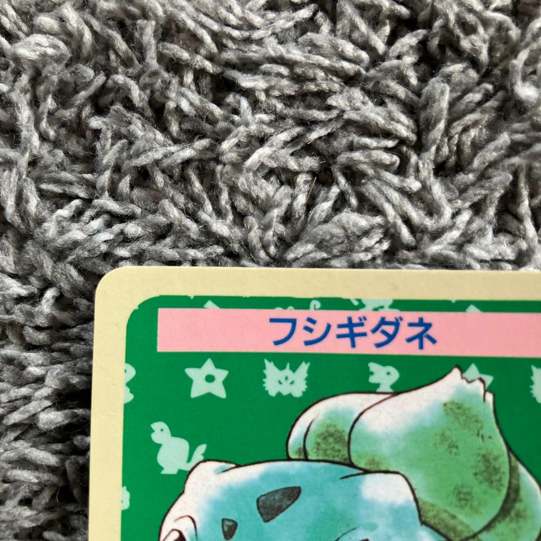ポケモンカード トップサン フシギダネ 裏青 ナンバーなし　エラー　２枚