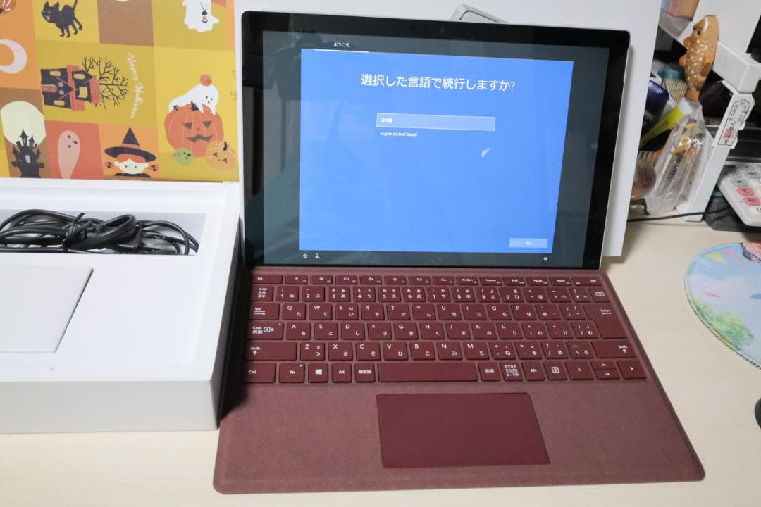 【超美品】Surface Pro6 i5 8G 128GB タイプカバーおまけ付