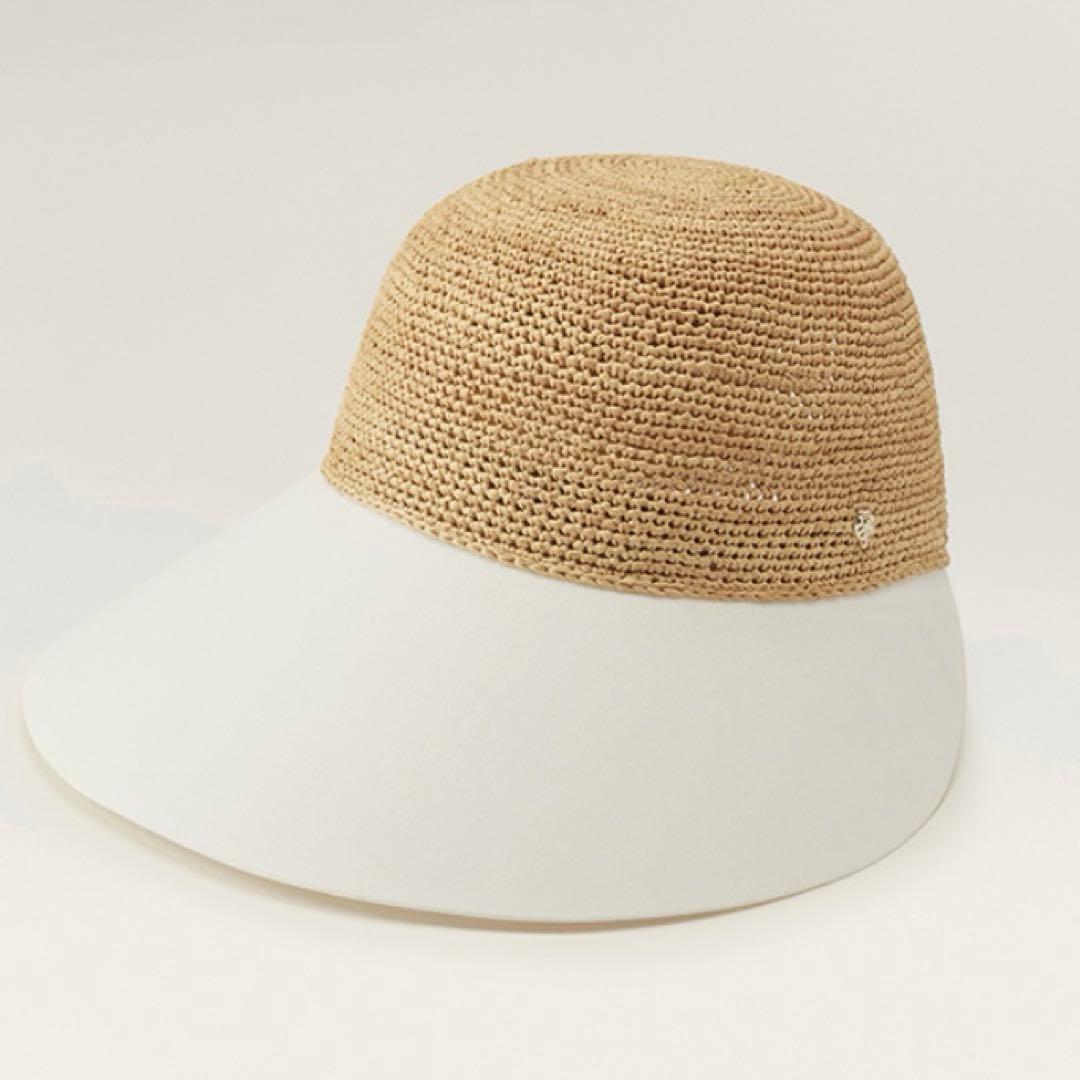 週末セール！Helen Kaminski ブレイズ ナチュラル x オフホワイト