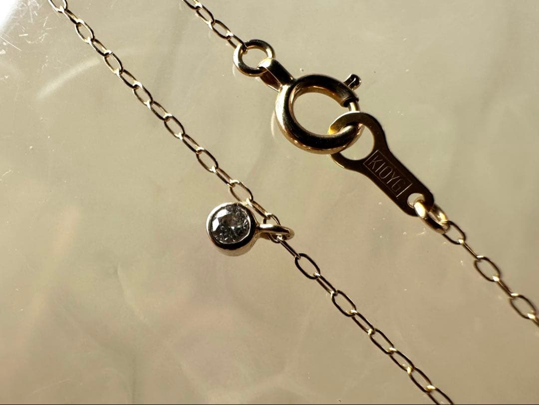 K10YG ダイヤネックレス