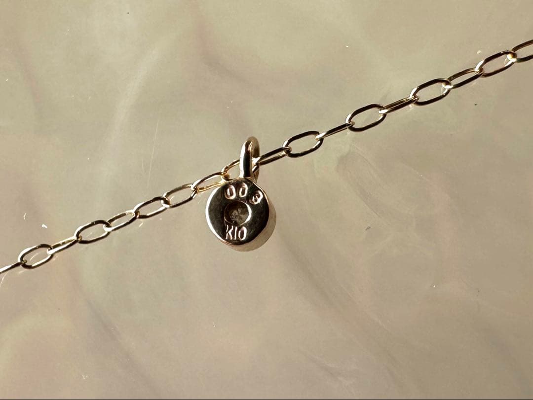 K10YG ダイヤネックレス