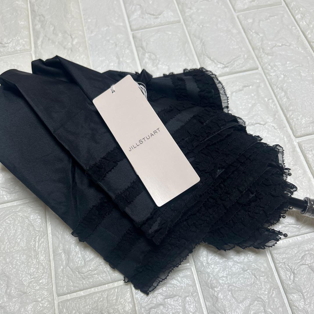 新品ジルスチュアート　コンパクト傘楽折り　晴雨兼用　日傘　一級遮光