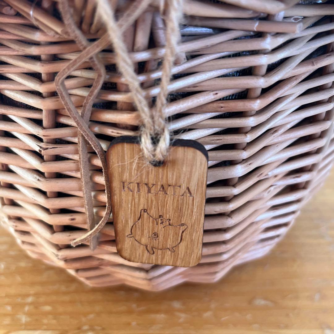 なべちゃん　KIATA ウサギのかごバッグ