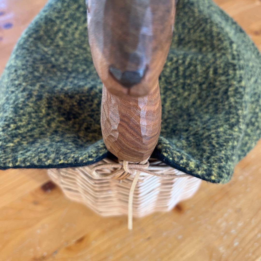 なべちゃん　KIATA ウサギのかごバッグ