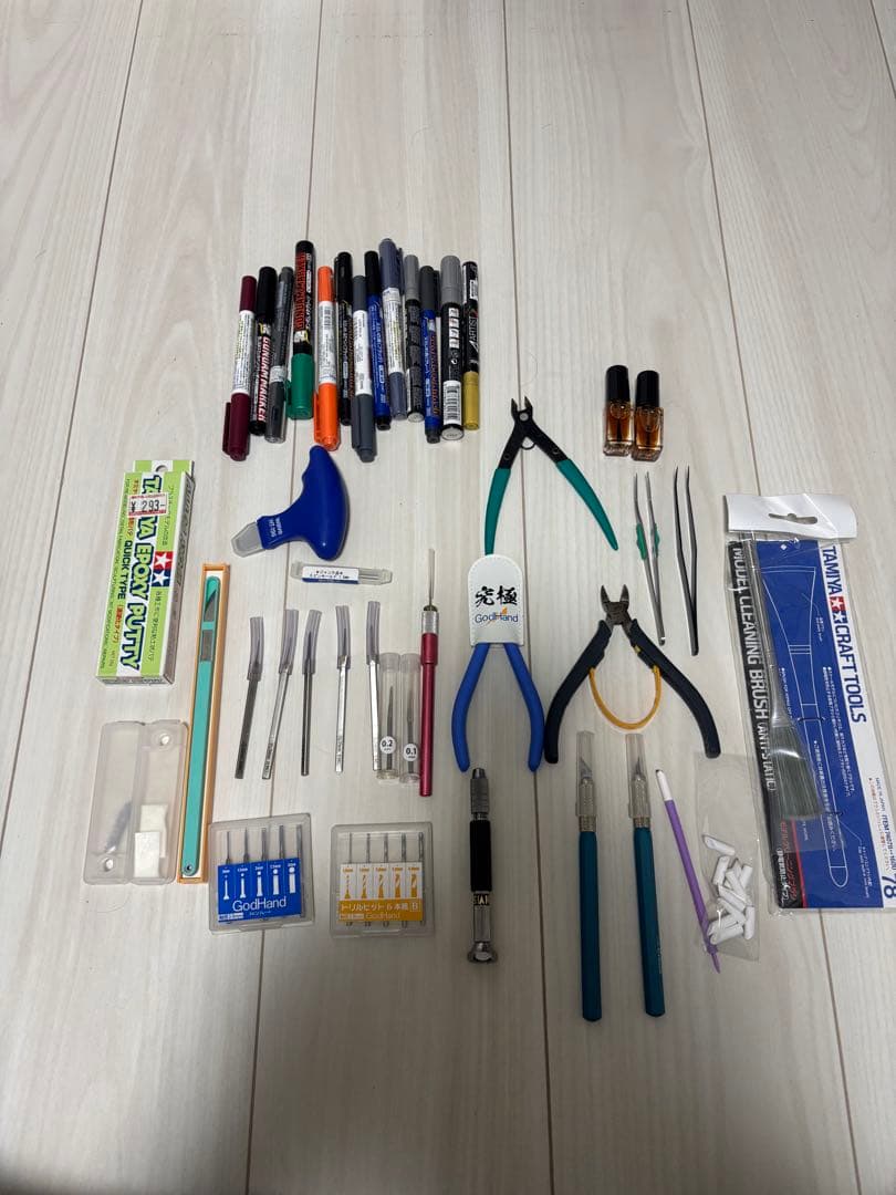 プラモデル　工具　ニッパー　BMCタガネGodHand Tamiya