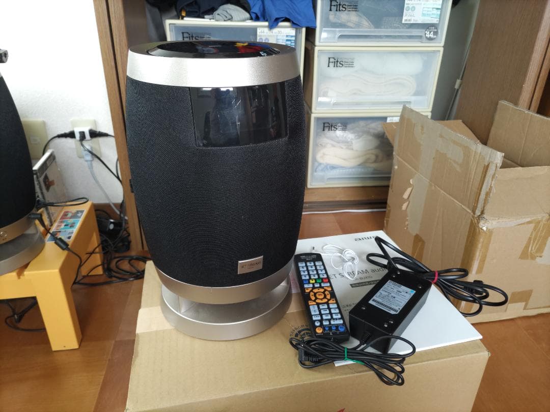 AIWAシステムコンポXR-BUX10　CD・ラジオ・USB・Bt・AUX 他