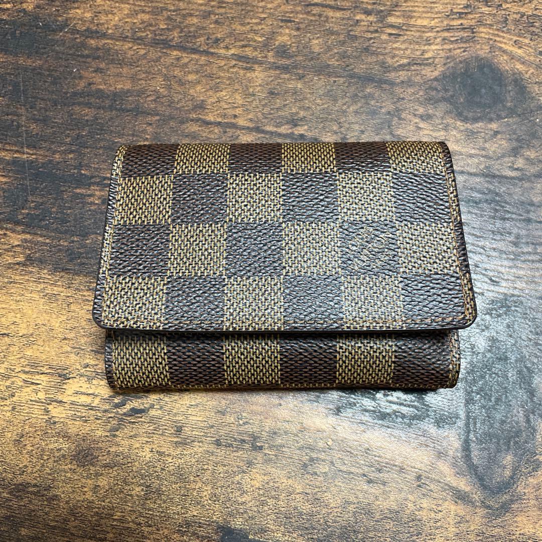 LOUIS VUITTON ダミエ レザー名刺入れ