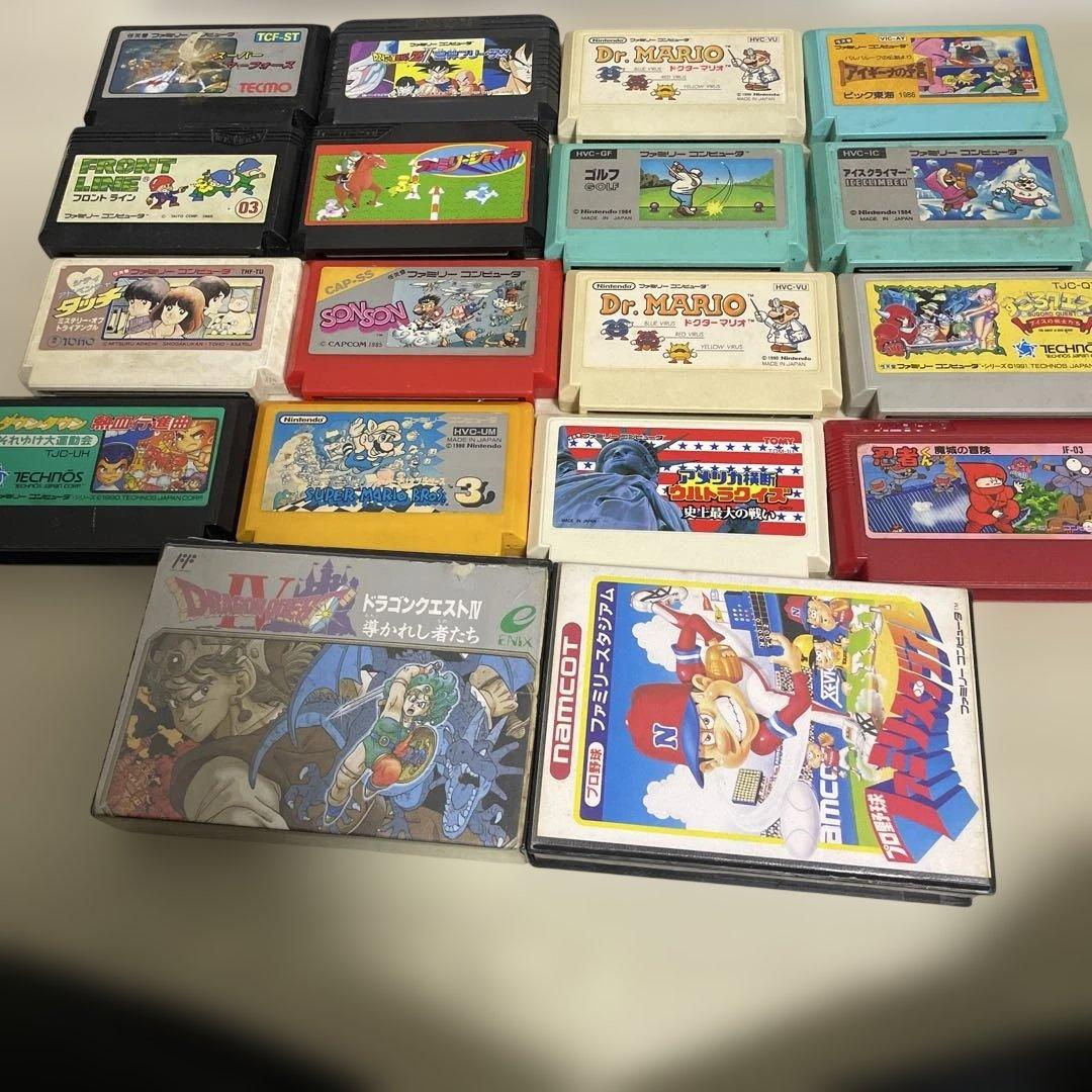 ガ*ン様 ジャンク　70点以上セット　ファミコン　スーパーファミコン　64 コン