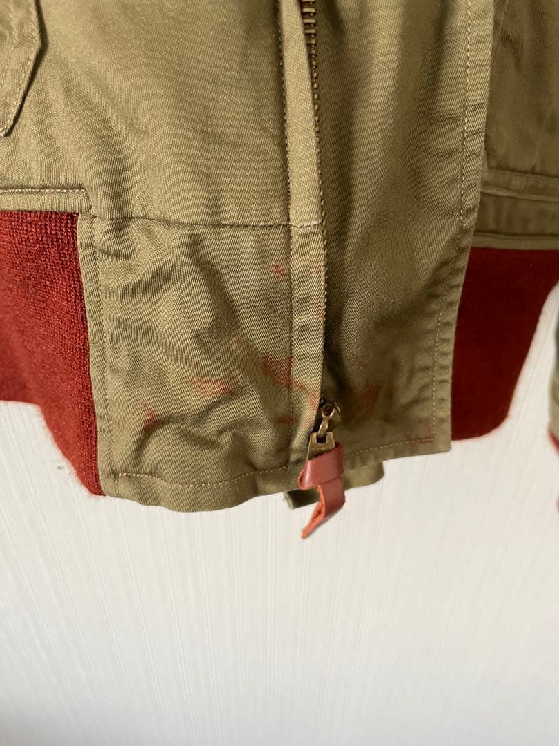 y*a様 バズリクソンズ　TYPE B-10 ミリタリージャケットサイズ38 ⚠