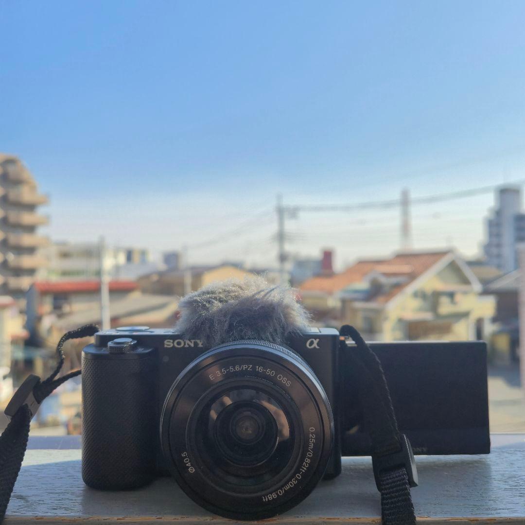 Sony ZV-E10 ミラーレス一眼 + 16-50mm レンズ付き 動作良好