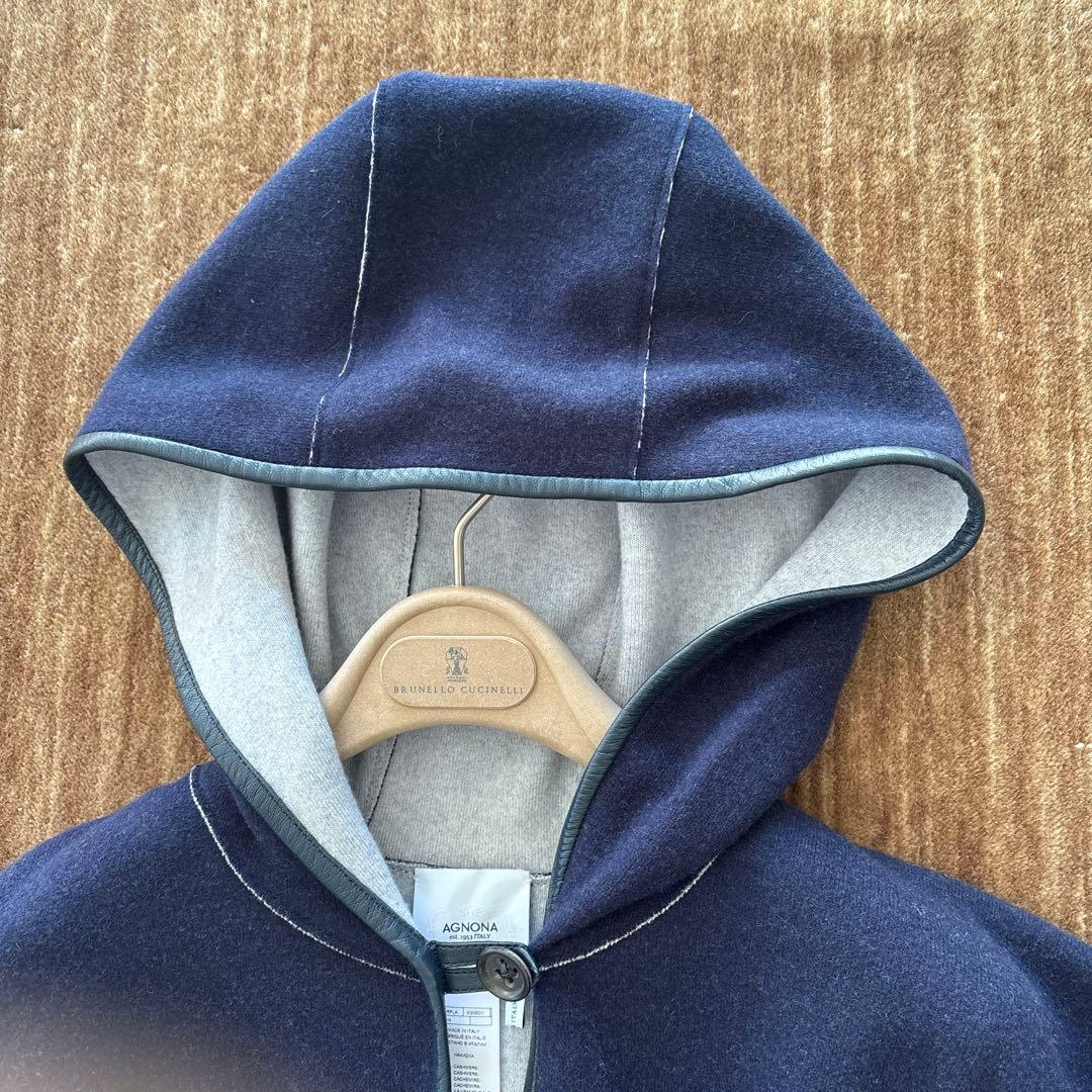 アニオナ　AGNONA カシミア　ポンチョ