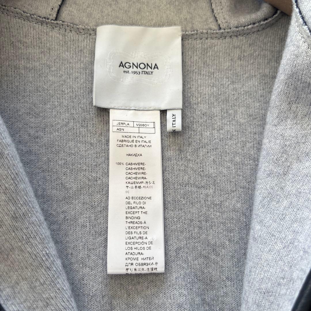 アニオナ　AGNONA カシミア　ポンチョ