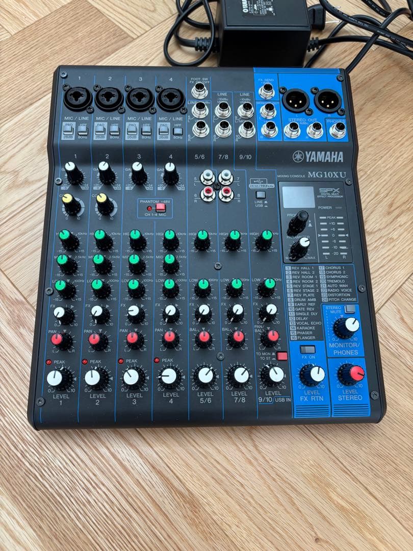 Yamaha MG10XU ミキサー