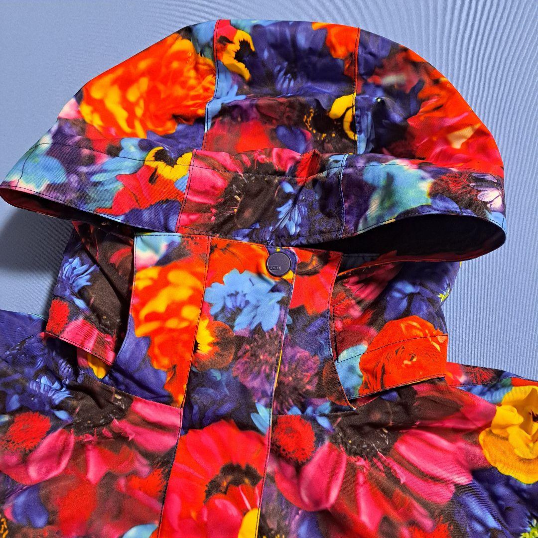 値下げ【美品】ROXY蜷川実花コラボ　スノボウェア スノーボードウェア女性　花柄