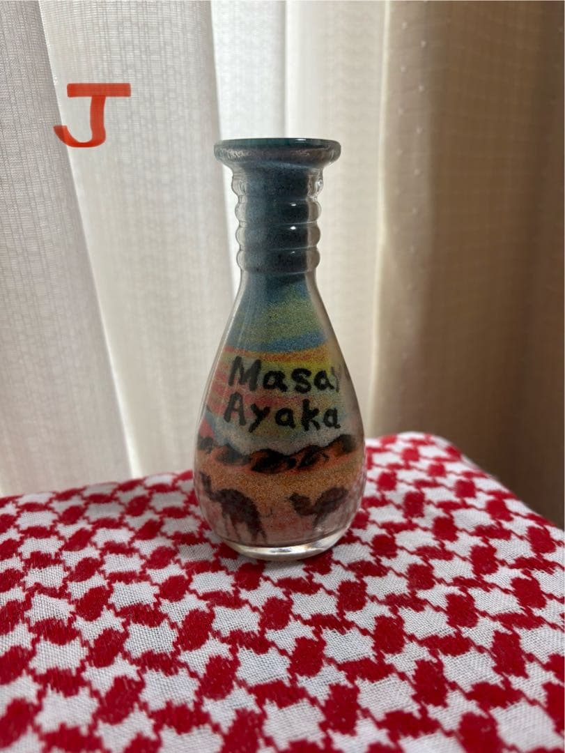 サ*き様 ★名前入り★大阪関西万博EXPO ヨルダン館 サンドアート