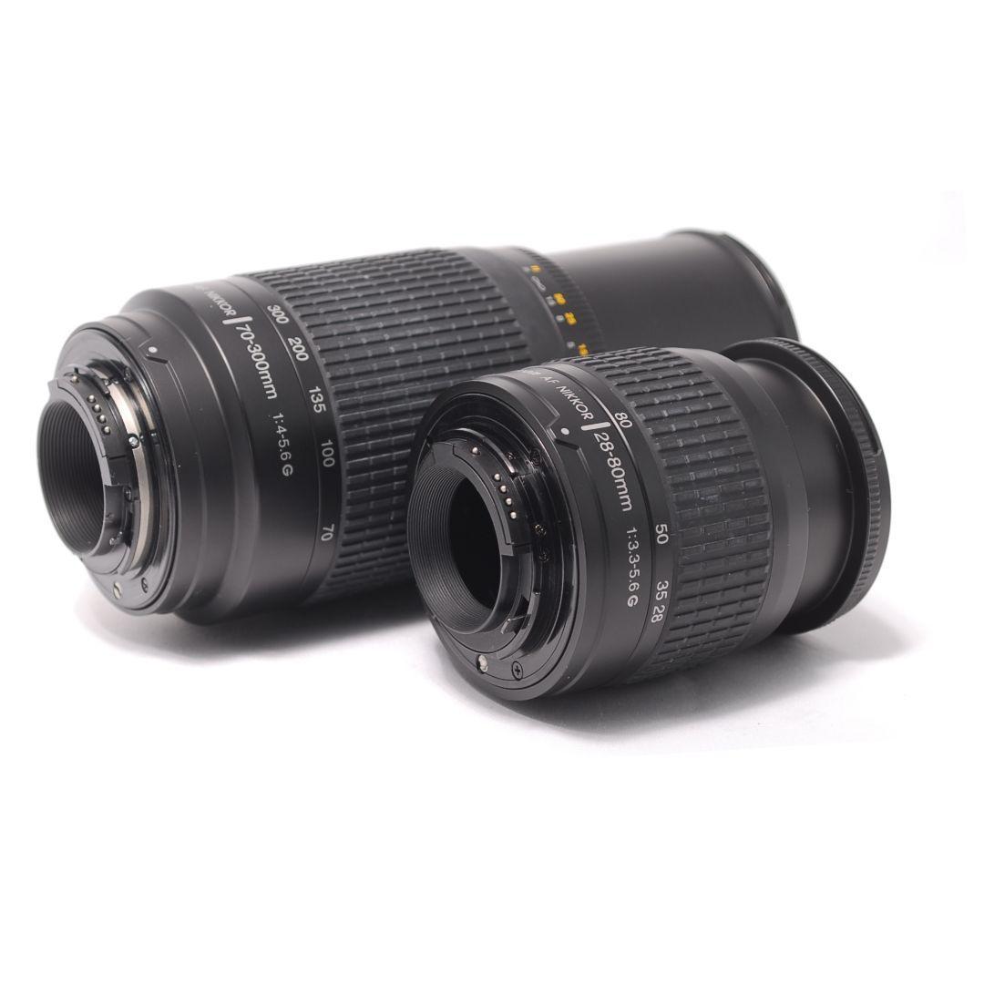 ❤即購入1000円OFF❤美品❤ ニコン D90 超望遠 ダブルレンズセット