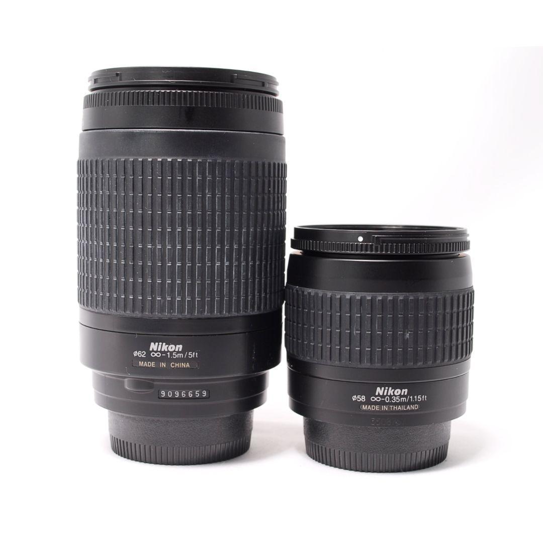 ❤即購入1000円OFF❤美品❤ ニコン D90 超望遠 ダブルレンズセット