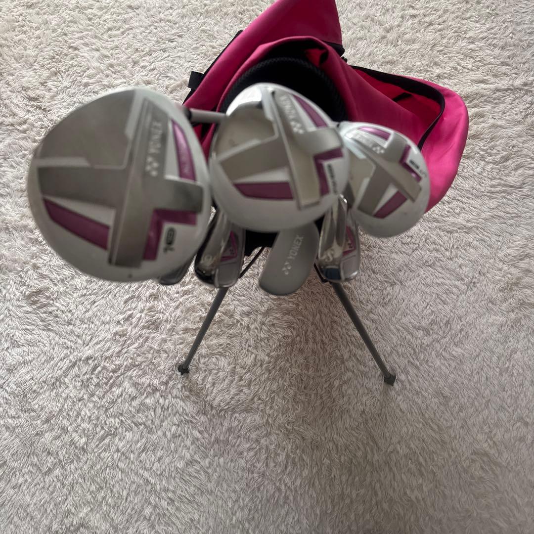 YONEX ジュニア用 ヨネックス ゴルフ J135 ゴルフクラブ 7本セット