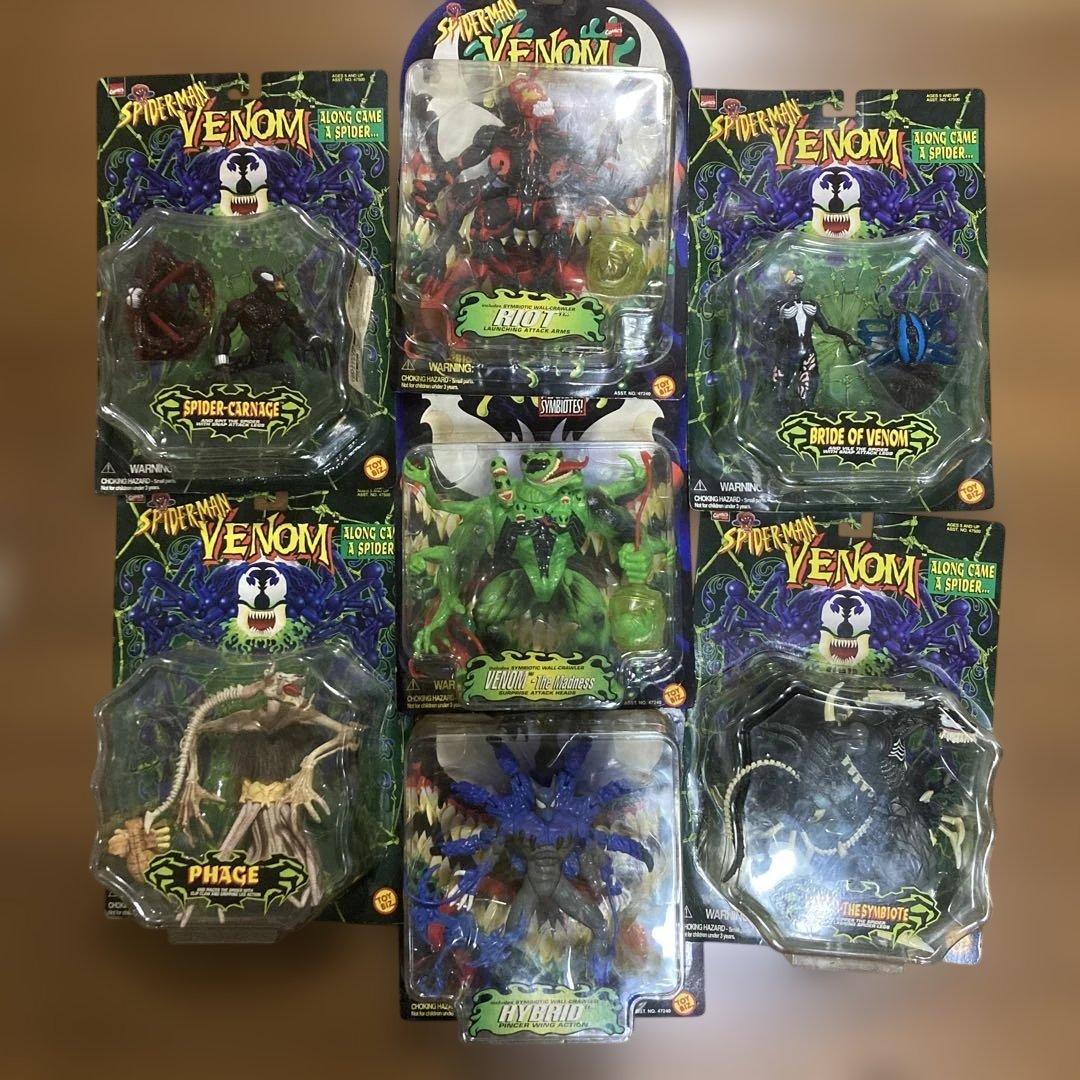 トイビズ　スパイダーマン　ヴェノム　7体セット