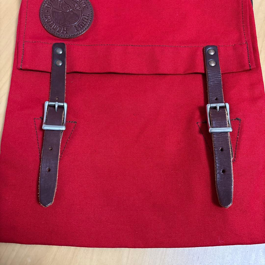 ダルースパックDuluth Pack アメリカ製USAスカウトパックリュック赤