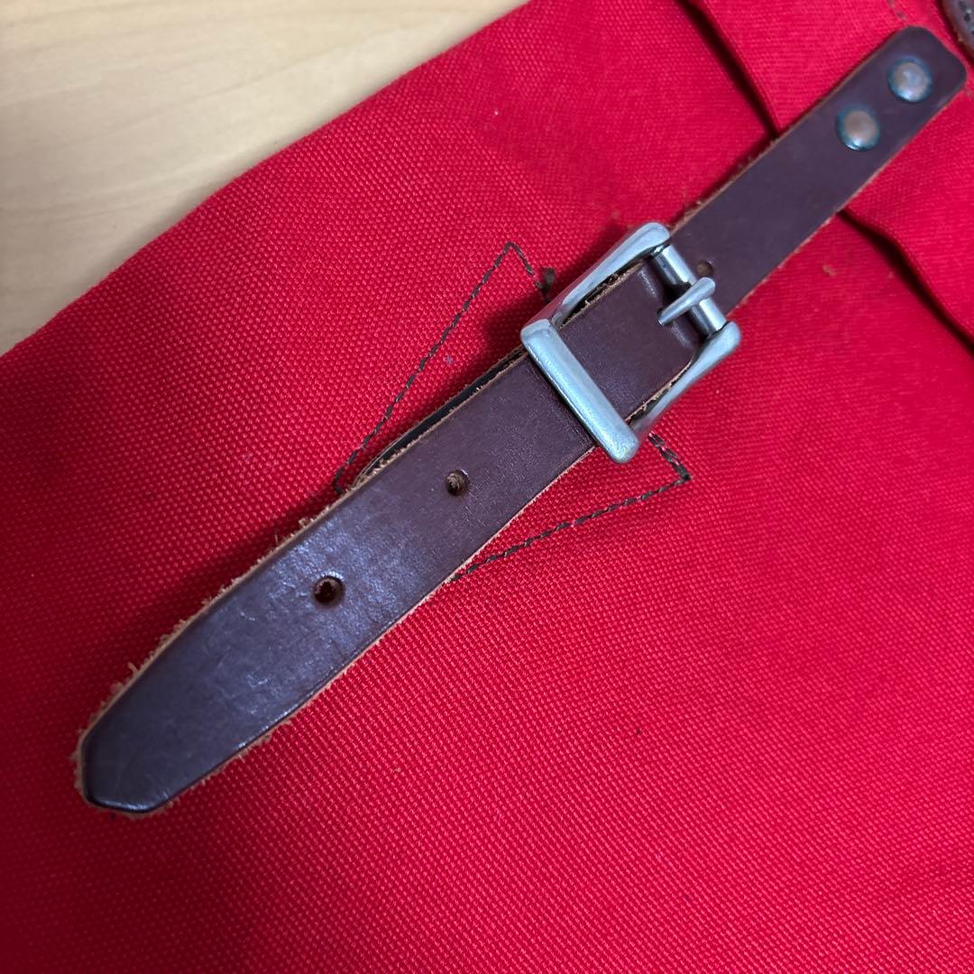 ダルースパックDuluth Pack アメリカ製USAスカウトパックリュック赤