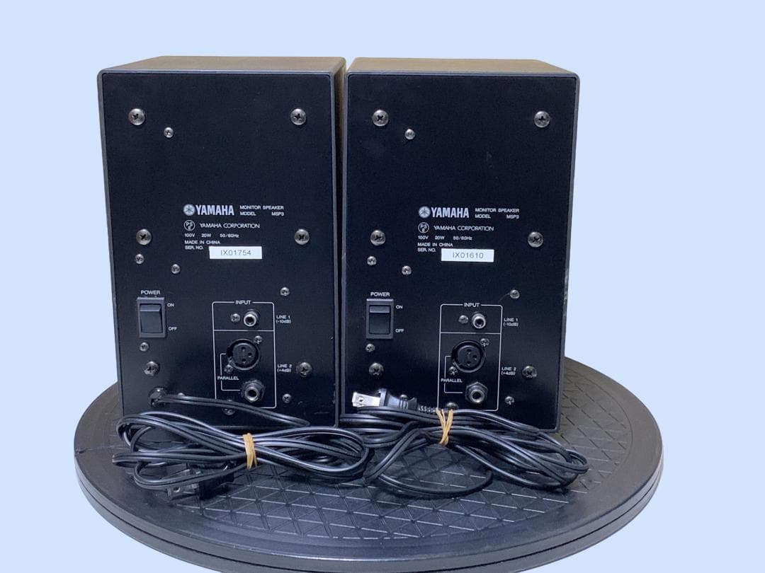 M9213 ヤマハ MSP3 パワード スタジオ モニター スピーカー ペア