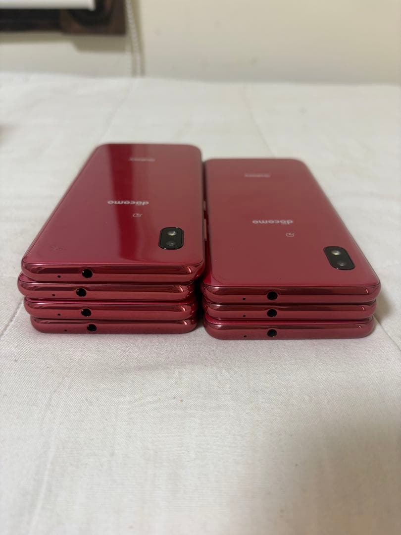 GALAXY A21 カラーRED 初期化済み7個docomo