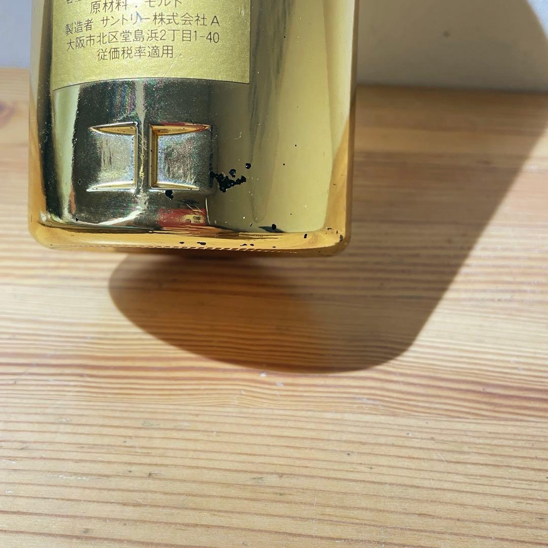 超レア 【中身なし】山崎 金ボトル ウイスキー事業開始60周年記念ボトル 特級