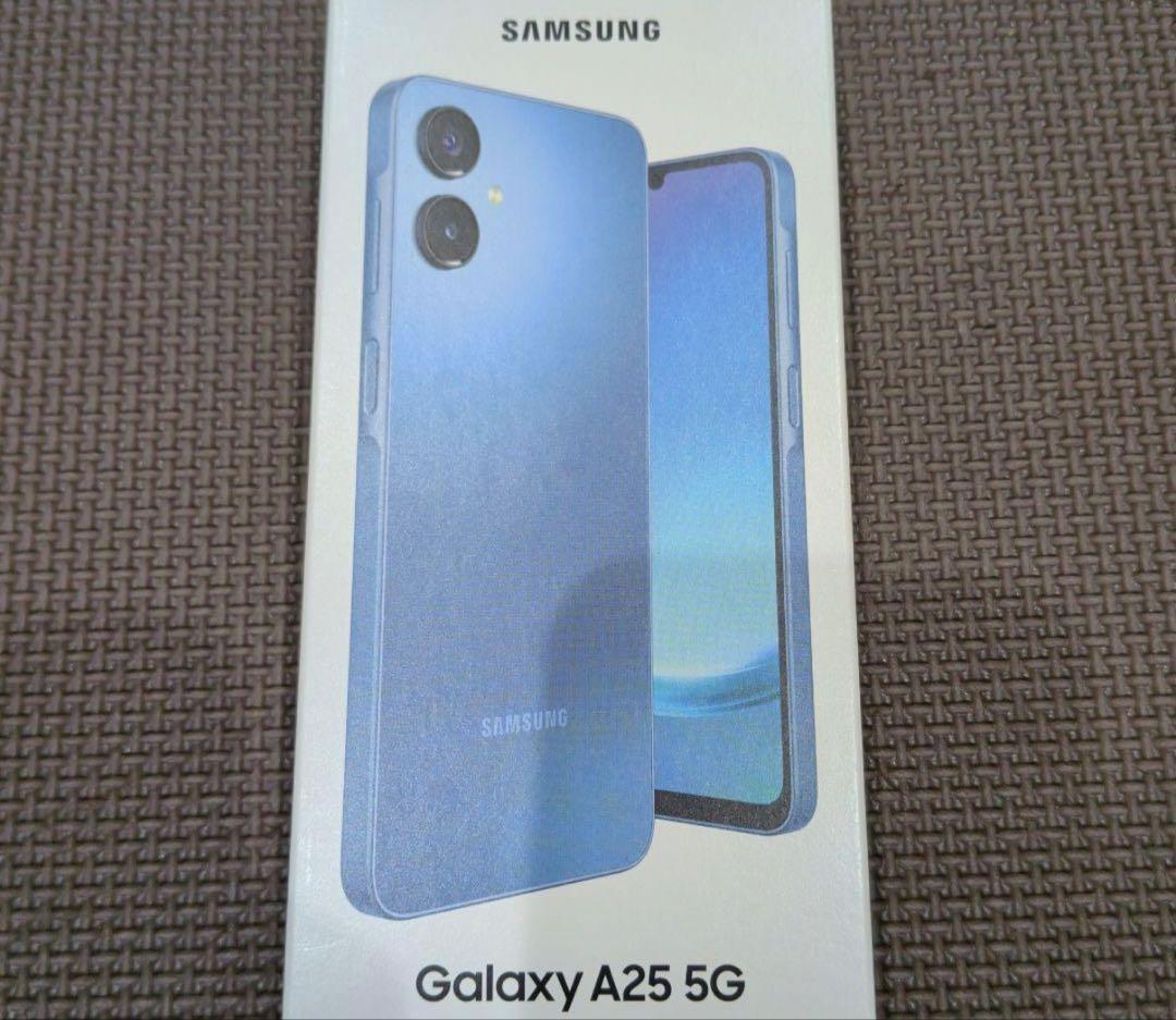 【新品未使用】　Samsung Galaxy A25 5G 本体 「Blue」
