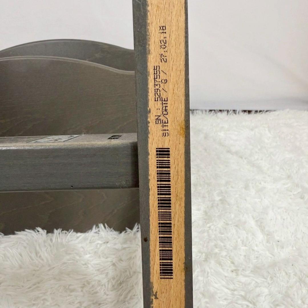 「極美品」 STOKKE ストッケ　トリップトラップ　ヘイジーグレー　シリアル5