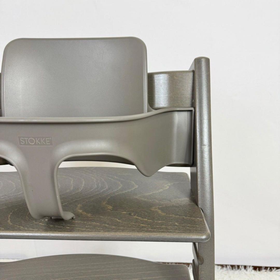「極美品」 STOKKE ストッケ　トリップトラップ　ヘイジーグレー　シリアル5