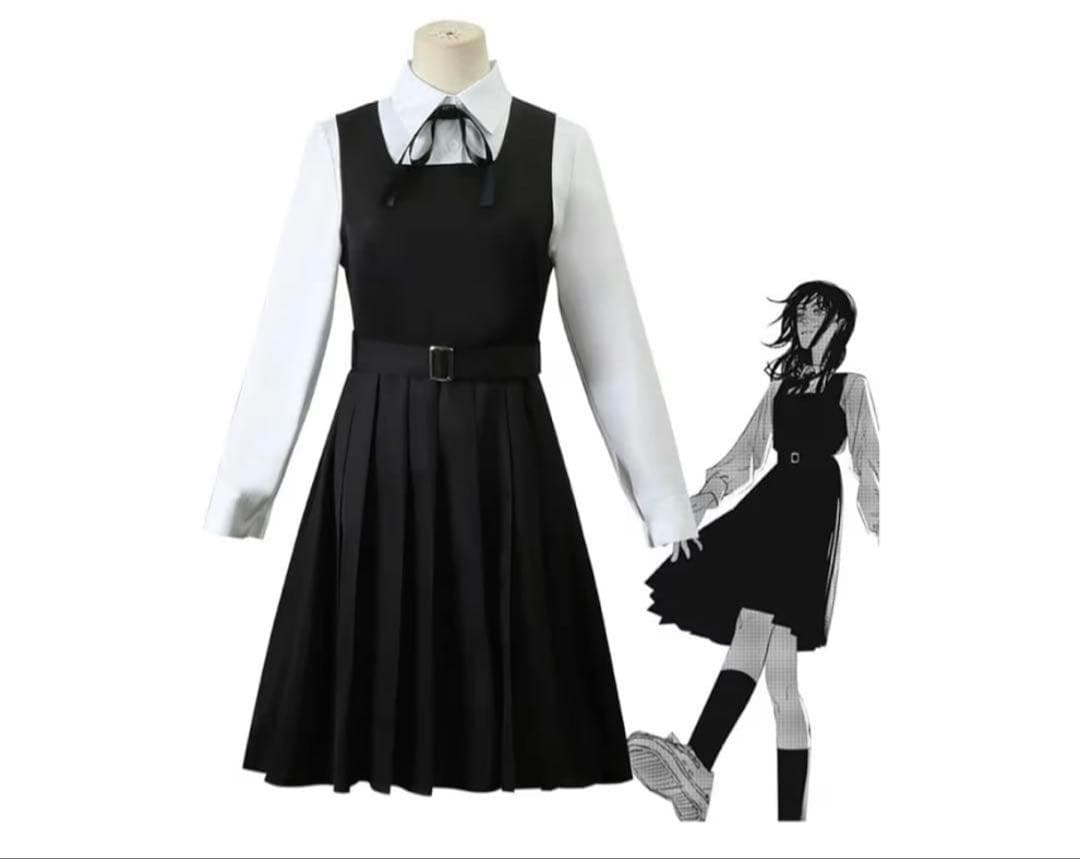 チェンソーマン 飢餓の悪魔 キガちゃん コスプレフルセット ウィッグ付き