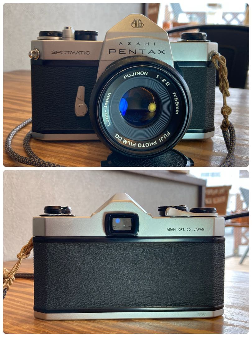 ★バブルボケ！完動美品＊初期保証★pentax sp／フジノンf2.2★作例多数