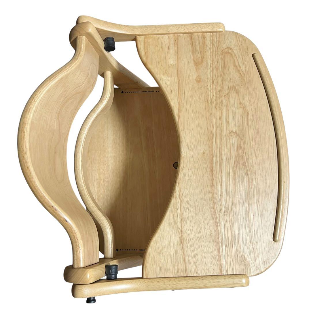 【美品】 すくすくチェアプラス テーブル付　ガード付 1501 NA 大和屋