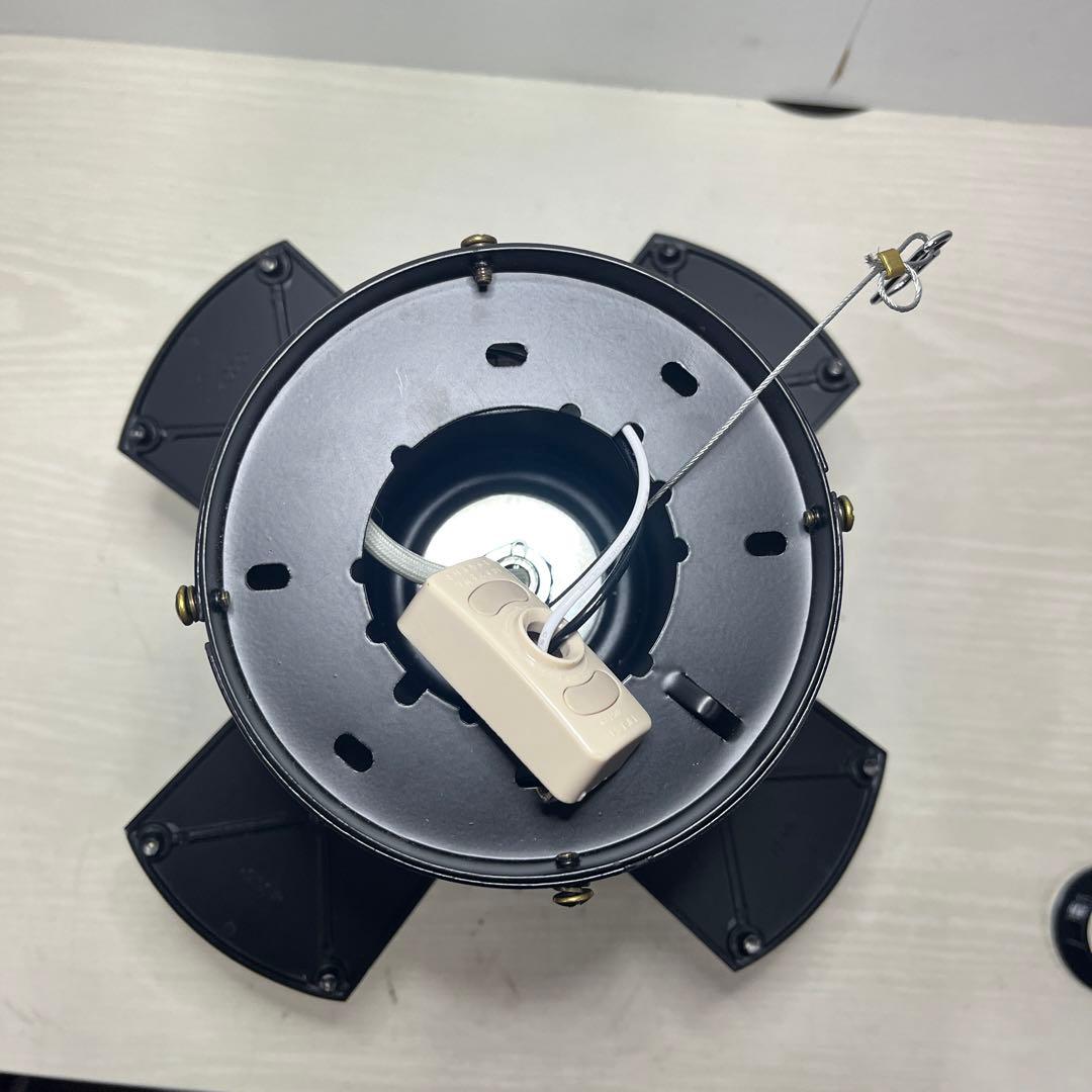 K シーリングファン ブラック　JAVAlO ELF JE-CF003-BK