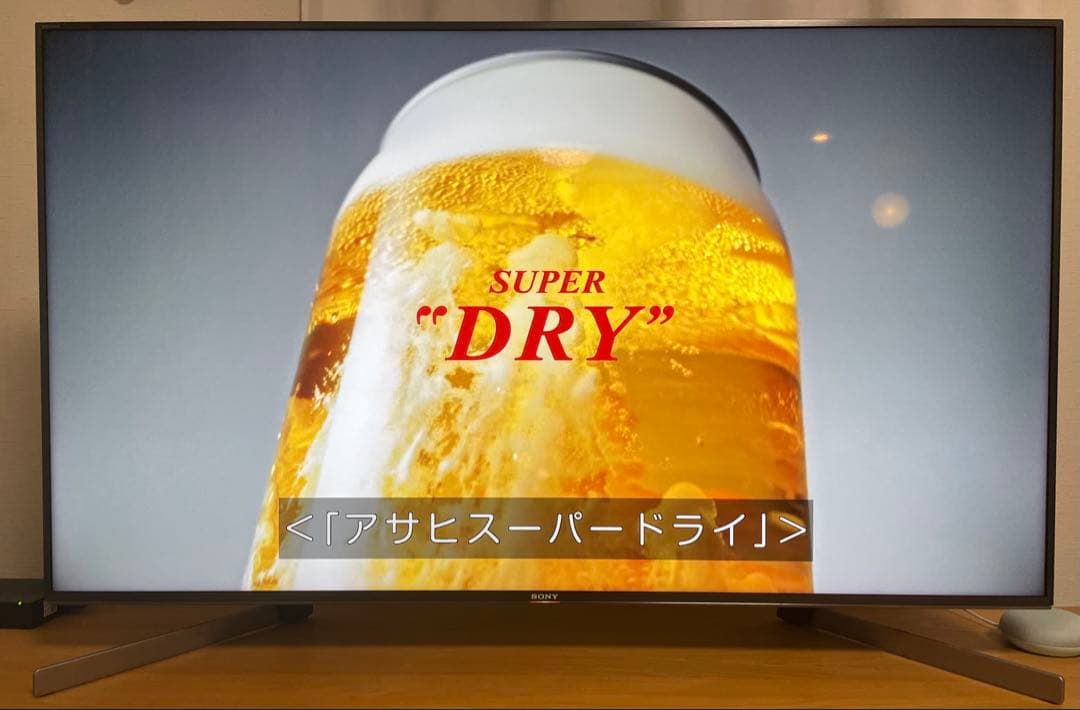 SONY 49V型 4K 液晶テレビ BRAVIA